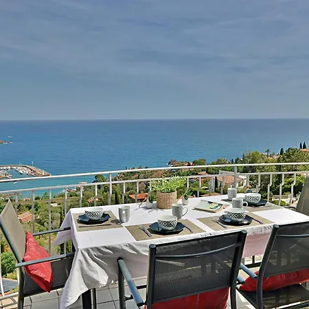 公寓 De Avec Piscine Privee Et Vue Panoramique Et Esterel Saint-Raphaël